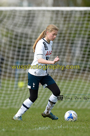 20160409-112501-2 Tottenham Hotspur Girls U14 v Hemel Hempstead Town Girls U14