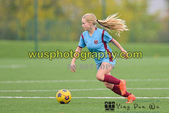 20221022-144353 West Ham United Performance Girls U16 v AFC Bournemouth Girls U16