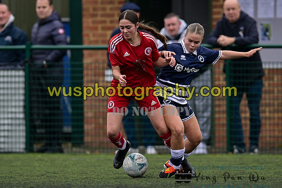 20241026-110933A Millwall Lionesses U16 v Welling United Academy Girls U16