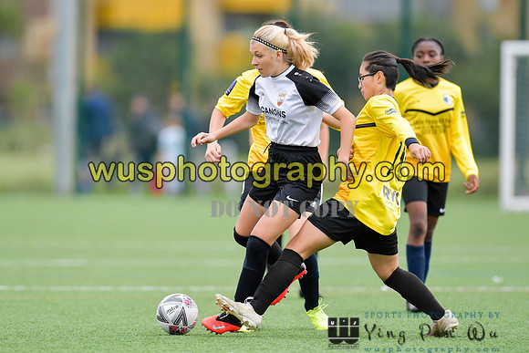 20210821-100314A London Bees Academy U14 v Kent Football United Girls U14