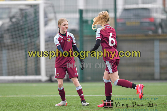 20220115-131730 West Ham United Academy Girls U14 v Notts County FC Girls U14