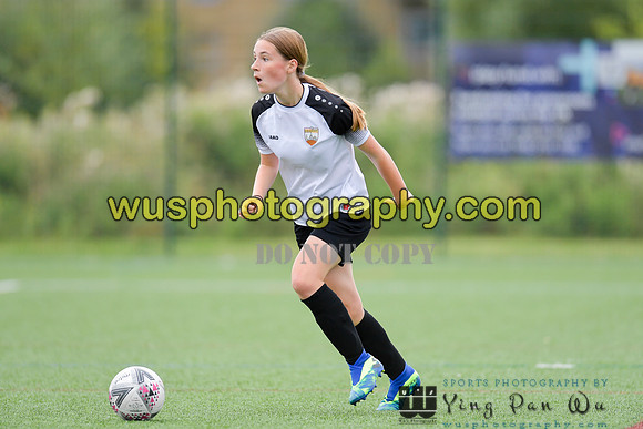 20210821-101216C London Bees Academy U14 v Kent Football United Girls U14