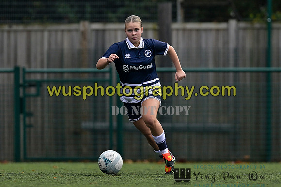 20241026-113440A Millwall Lionesses U16 v Welling United Academy Girls U16