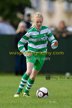 20161002-103601-4 Tottenham Hotspur Girls U14 v Writtle Minors FC Girls U14