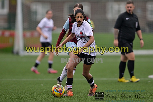 20241109-121211 West Ham United Warriors Girls U16 v Charlton Athletic Academy Girls U16