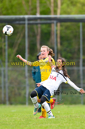 20150426-104341-2 Tottenham Hotspurs Girls U11 v Sutton United Girls U11
