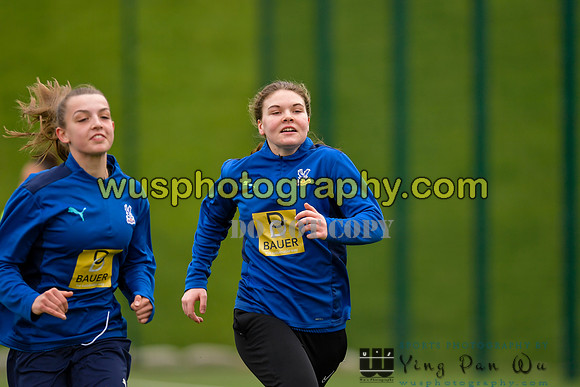 20220122-124300 Crystal Palace FC Girls U14 training