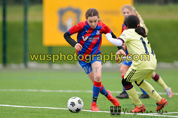 20220122-150303D Crystal Palace FC Girls U12 v Arsenal FC Girls U12