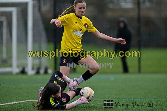 20250215-155547D Welling United Academy Girls U16 v Ebbsfleet United Girls U16