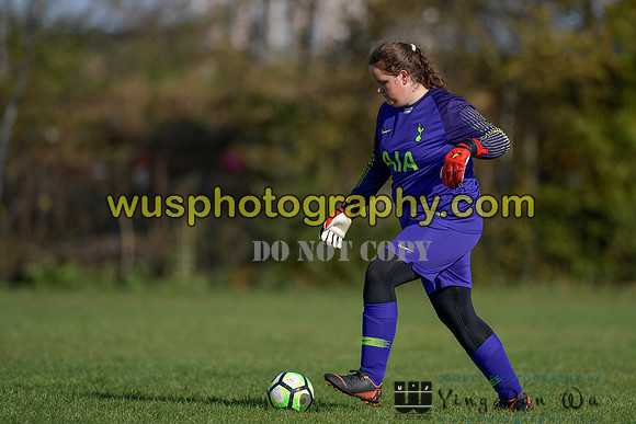 20181007-104351 Tottenham Hotspur Girls U14 v White Star Boys U14