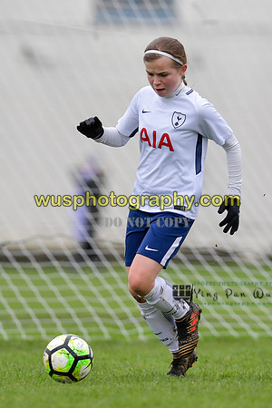 20180203-104952A Tottenham Hotspur Girls U13 v Pro Direct Academy BXB Girls U13 White