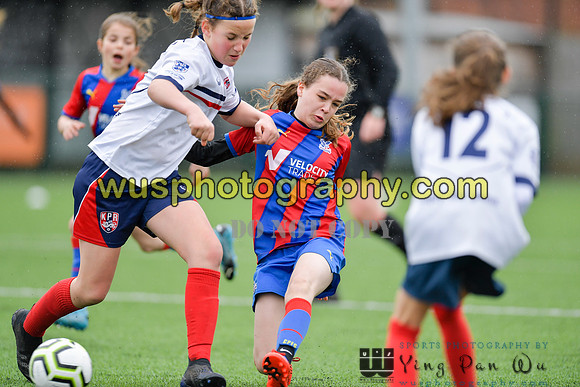 20220313-121605A Crystal Palace FC Girls U12 v Kew Park Rangers Girls U12 Reds