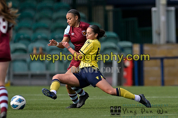 20240420-170646 West Ham United Academy Girls U16 v Oxford United Women U16