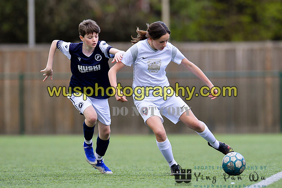 20220413-182406 Millwall Lionesses U14 v Eastern Pennsylvania Youth Soccer