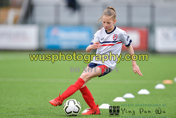 20220313-114446A Crystal Palace FC Girls U12 v Kew Park Rangers Girls U12 Reds