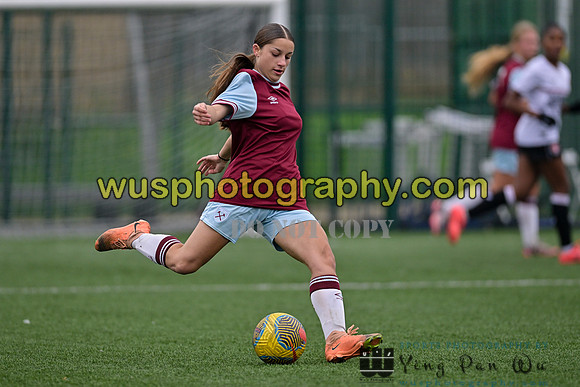 20241109-124851 West Ham United Warriors Girls U16 v Charlton Athletic Academy Girls U16