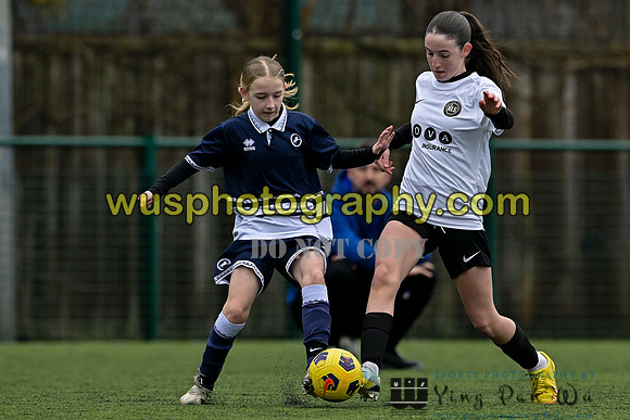 20250222-103121 Millwall Lionesses U12 v New Level Soccer Girls U12