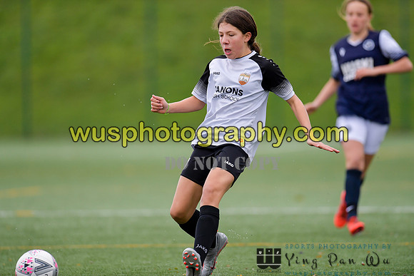 20201031-144952 London Bees Academy U14 v Millwall Lionesses Girls U14
