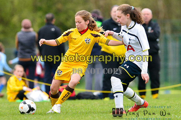 20150426-112511 Tottenham Hotspurs Girls U11 v Sutton United Girls U11
