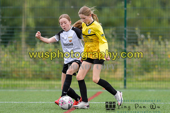 20210821-101822A London Bees Academy U14 v Kent Football United Girls U14