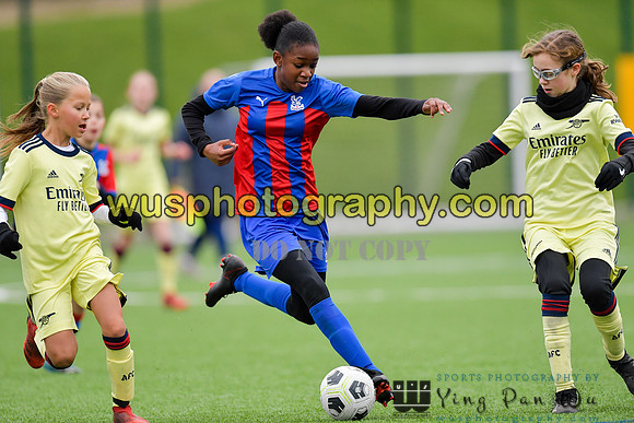20220122-150826A Crystal Palace FC Girls U12 v Arsenal FC Girls U12