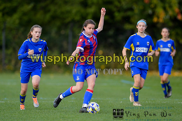 20221015-114851C AFC Wimbledon Girls U14 v Crystal Palace FC Girls U14