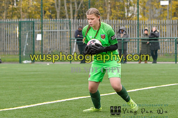 20211211-115757 West Ham United Academy Girls U16 v London Bees Academy U16