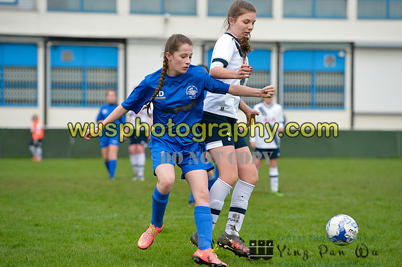 20160409-110400-2 Tottenham Hotspur Girls U14 v Hemel Hempstead Town Girls U14