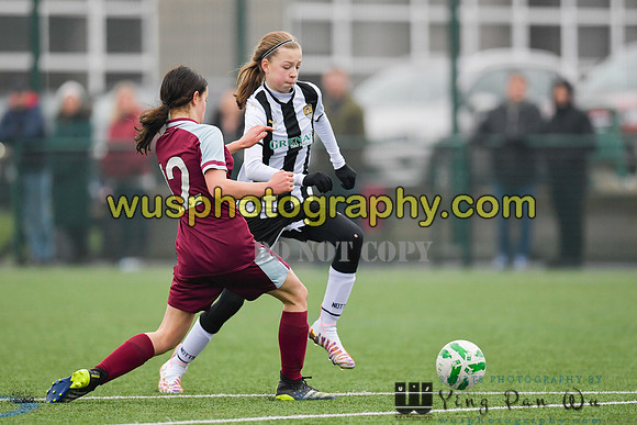 20220115-135308 West Ham United Academy Girls U14 v Notts County FC Girls U14