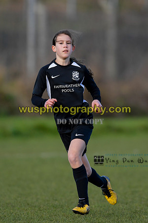 20220129-114539 London Bees Academy U12 v Petts Wood FC U12 Girls Swans