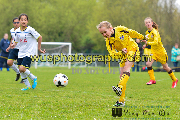 20150426-103356-2 Tottenham Hotspurs Girls U11 v Sutton United Girls U11