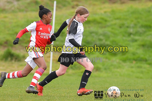 20220305-131652 London Bees Academy U14 v Arsenal FC Girls U13