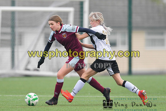 20220115-133158 West Ham United Academy Girls U14 v Notts County FC Girls U14