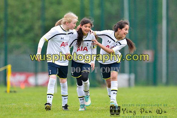 20150426-104241-2 Tottenham Hotspurs Girls U11 v Sutton United Girls U11