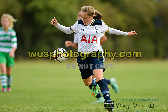 20161002-114606 Tottenham Hotspur Girls U14 v Writtle Minors FC Girls U14