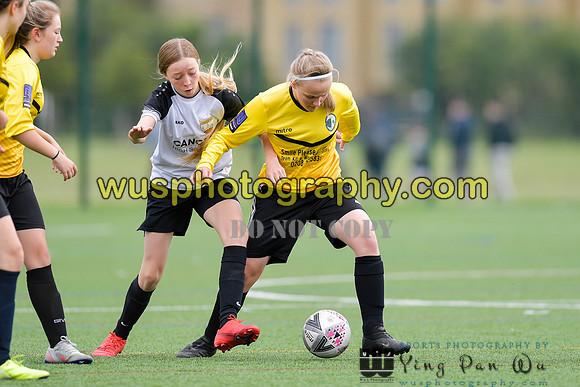 20210821-100348 London Bees Academy U14 v Kent Football United Girls U14