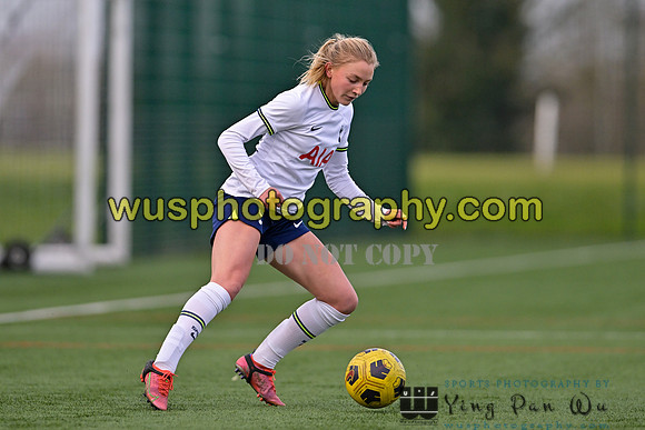 20230201-154337A Tottenham Hotspur Women FC WSL Academy U21 v Ipswich Town Women FC U21