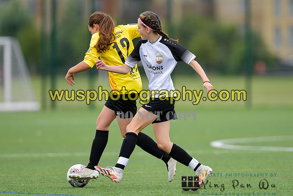 20210821-103358 London Bees Academy U14 v Kent Football United Girls U14