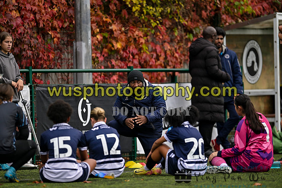 20241026-112342 Millwall Lionesses U16 v Welling United Academy Girls U16