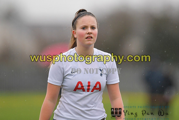 20220108-100552 Tottenham Hotspur Women FC JTP U15 v West Ham United Performance Girls U16