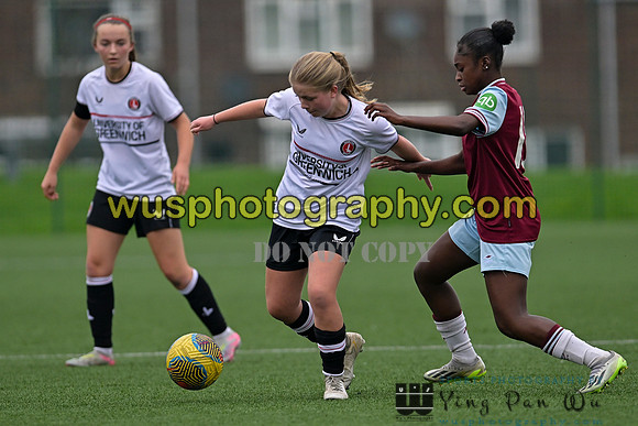 20241109-124707 West Ham United Warriors Girls U16 v Charlton Athletic Academy Girls U16