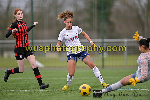 20230201-151017F Tottenham Hotspur Women FC WSL Academy U21 v Ipswich Town Women FC U21