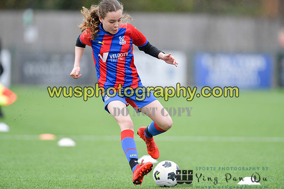 20220313-124219A Crystal Palace FC Girls U12 v Kew Park Rangers Girls U12 Reds