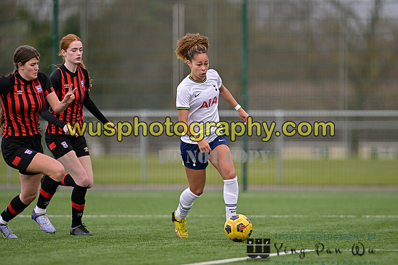20230201-151016B Tottenham Hotspur Women FC WSL Academy U21 v Ipswich Town Women FC U21