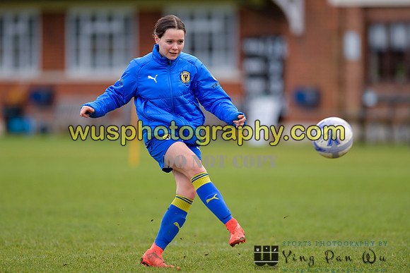 20220206-095300A AFC Wimbledon Girls U16 v Crystal Palace FC Girls U16