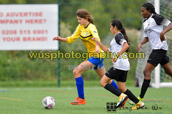 20210821-110625 London Bees Academy U14 v Kent Football United Girls U14