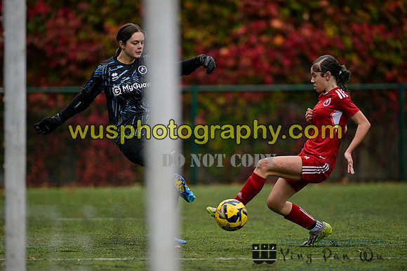 20241026-104214A Millwall Lionesses U16 v Welling United Academy Girls U16
