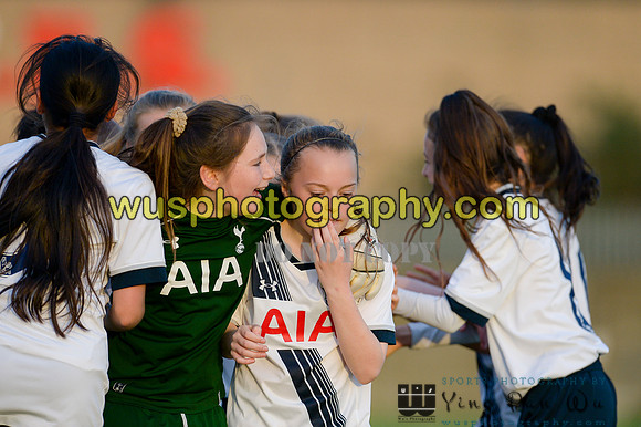 20160505-194748-2 Tottenham Hotspur Girls U12 and U13 v Årvoll IL Girls U12 and U13