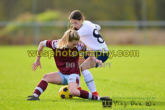 20221119-102020B Tottenham Hotspur Women FC Academy U15 v West Ham United Academy Girls U15
