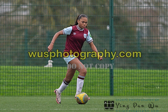 20241109-130727 West Ham United Warriors Girls U16 v Charlton Athletic Academy Girls U16